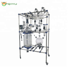 50L Chemical Double Wall Mixing Universal Glass Reactor System